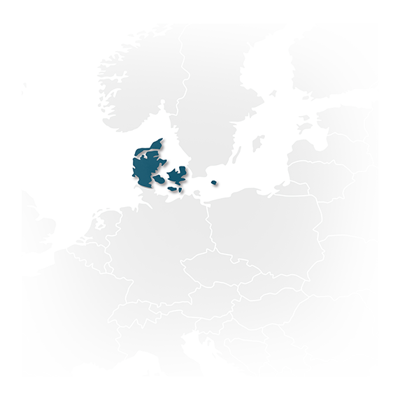 Map showing Zacco office locations