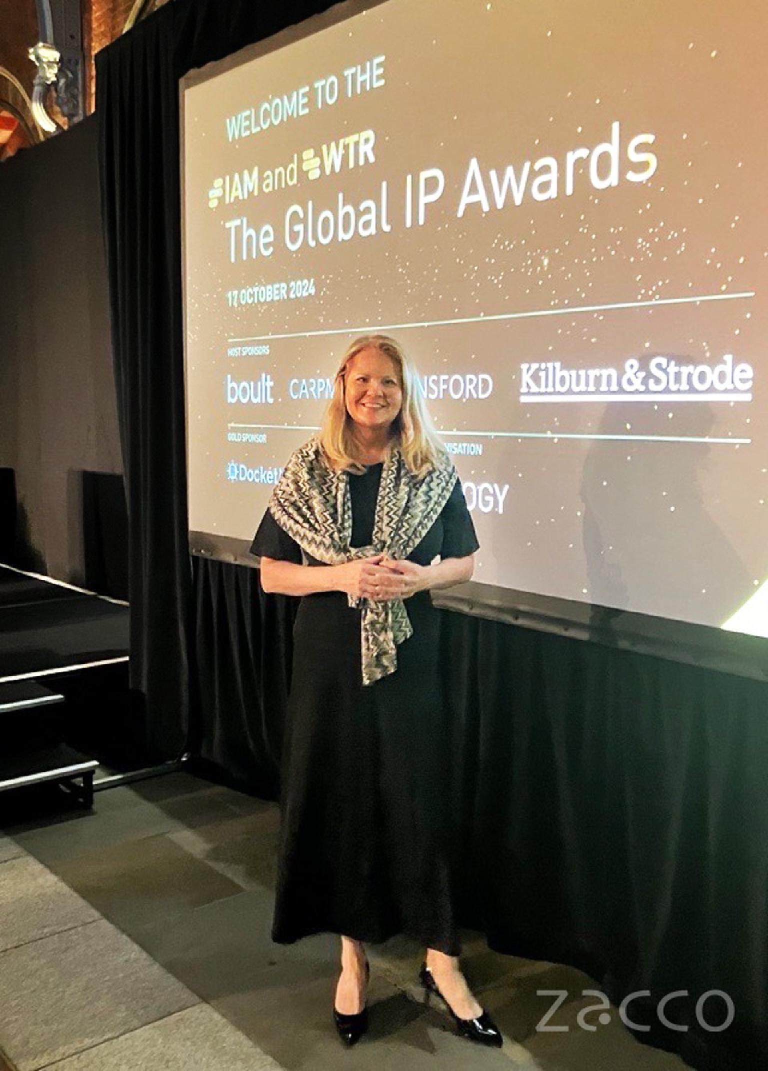 Karin Kärvling Söholt at Global IP Awards 2024