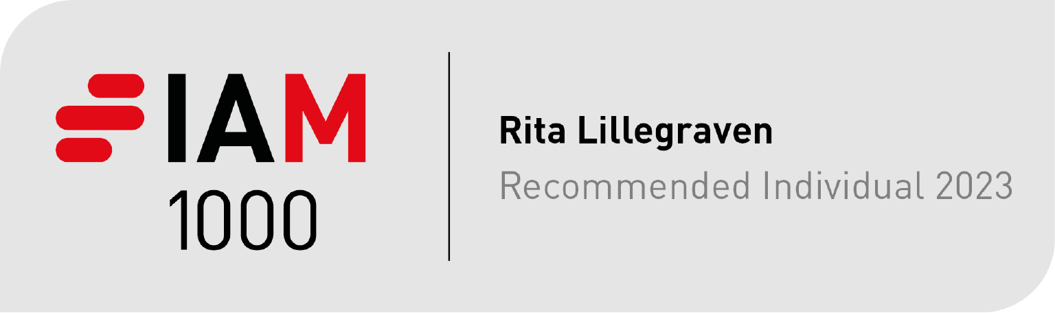IAM 1000 2024 badge - Rita Lillegraven