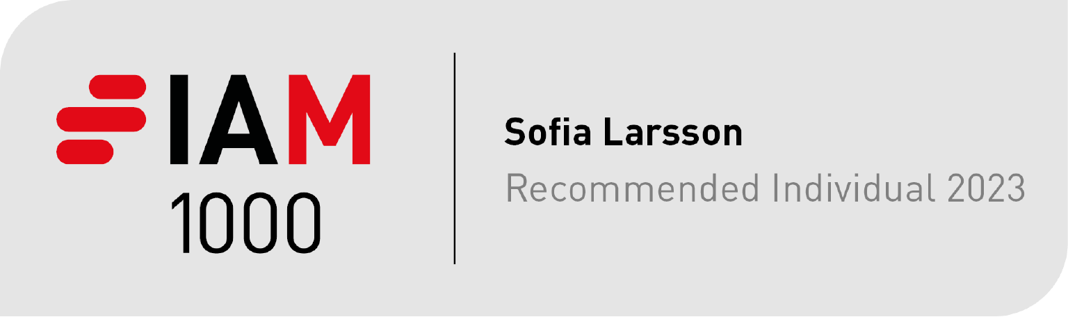 IAM 1000 2024 badge - Sofia Larsson